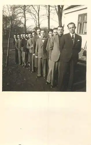 Anonymous persons group of men Romania