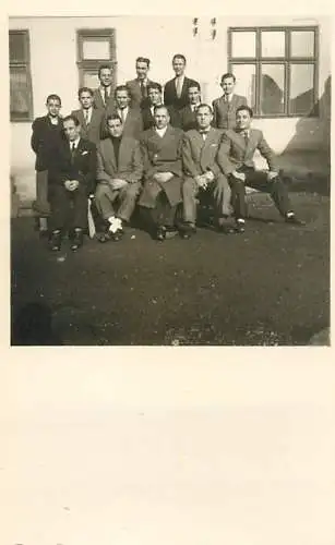 Anonymous persons group of men Romania