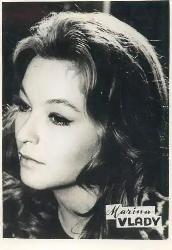 Cinema star souvenir photo Marina Vlady