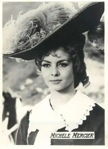 Cinema star souvenir photo Michele Mercier