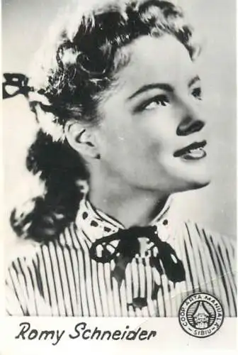 Cinema star souvenir photo Romy Schneider