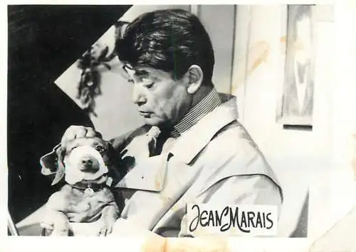Cinema star souvenir photo Jean Marais