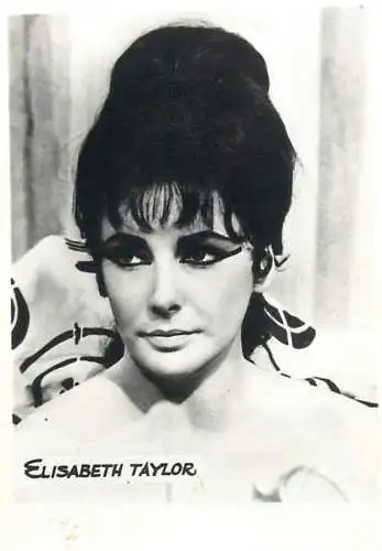 Cinema star souvenir photo Elisabeth Taylor