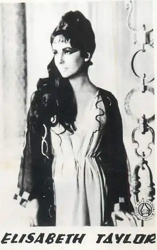 Cinema star souvenir photo Elisabeth Taylor