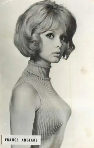 Cinema star souvenir photo France Anglade