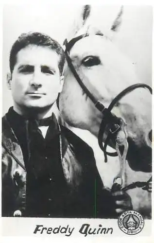 Cinema star souvenir photo Freddy Quinn
