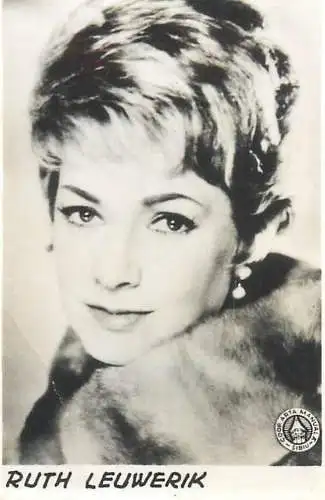 Cinema star souvenir photo Ruth Leuwerik