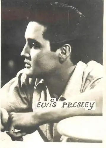 Cinema star souvenir photo Elvis Presley