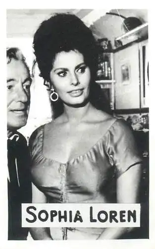 Cinema star souvenir photo Sophia Loren