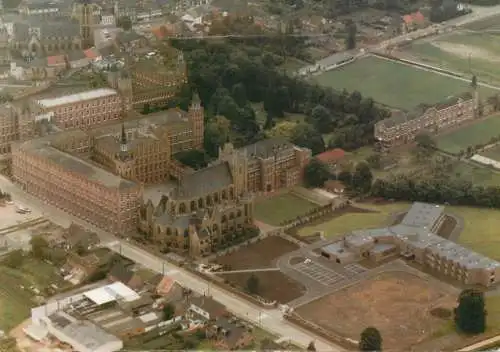 Belgium Boostraat Institut Ursulinen Onze-Lieve-Vrouw-Waver Luftaufnahme