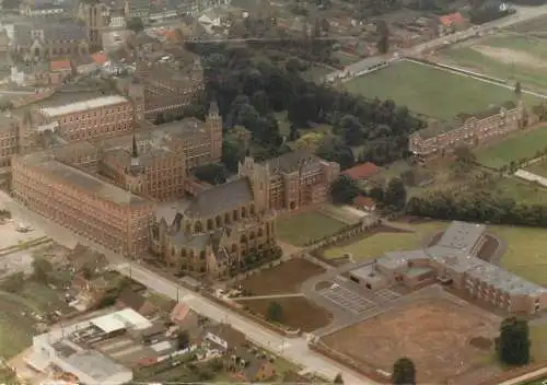 Belgium Boostraat Institut Ursulinen Onze-Lieve-Vrouw-Waver vue aerienne