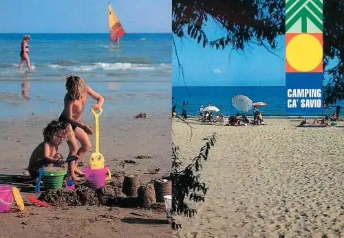 Italy Venezia Treporti Camping Ca' Savio littoral types and scenes