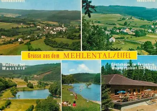 Germany Grusse aus dem Mehlental Eifel multi view
