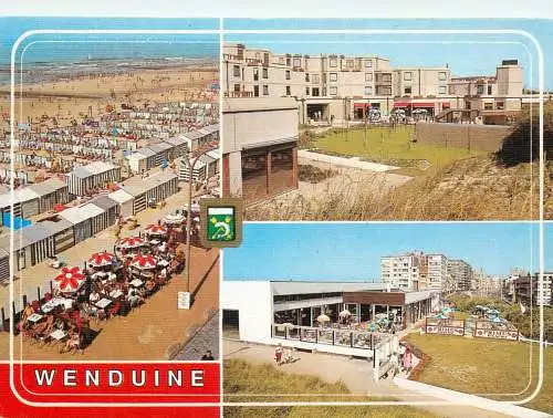 Belgium Grusse aus Wenduine different aspects