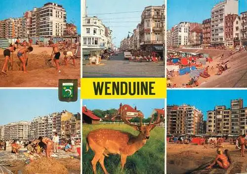 Belgium Groeten uit Wenduine several views