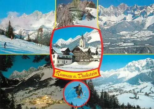 Austria Winter in Ramsau am Dachstein several sights