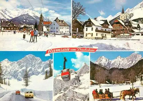 Austria Winter in Ramsau am Dachstein several views