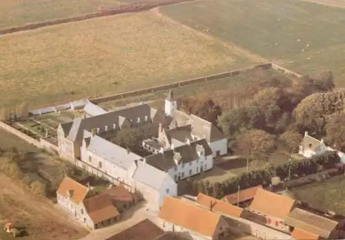 Belgium Gistel Ste Godelieve Abdij "Ten Putte"  aerial view
