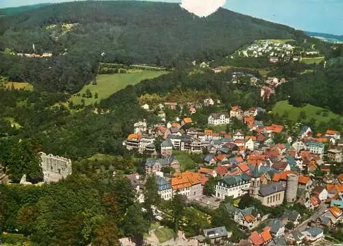 Germany Perle des Odenwaldes Lindenfels panoramic view