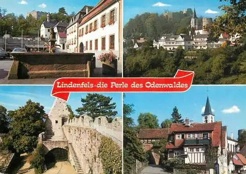 Germany Perle des Odenwaldes Lindenfels Heilklimatischer Luftkurort multi view