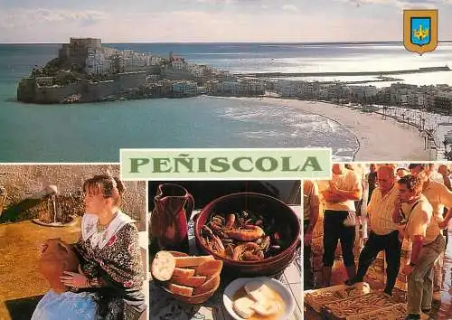 Spain Peniscola (Castellon) multi view