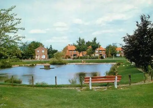 Netherlands St Jansteen pond view