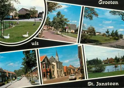 Netherlands Groeten uit St Jansteen several views
