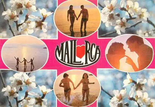Spain Mallorca romantic lovers couples types and scenes