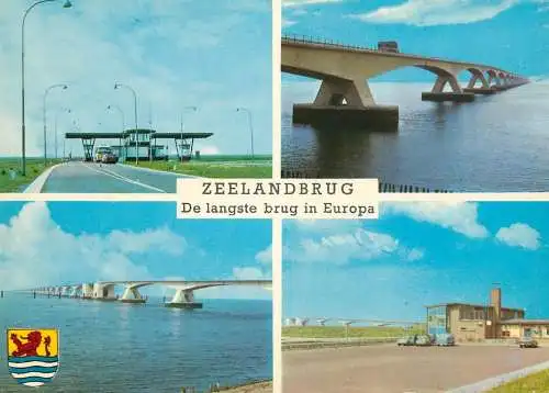 Netherlands Zeelandbrug different views