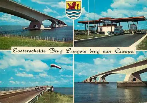 Netherlands Zeelandbrug different aspects