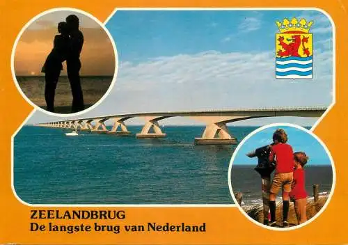 Netherlands Zeelandbrug multi view