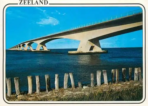 Netherlands Zeeland Bridge