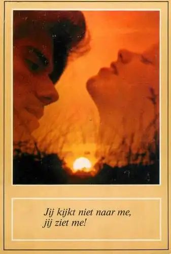 Belcard romantic lovers couple sunset scenery