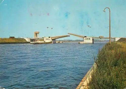 Belgium Zelzate Kanaal Gent-Terneuzen en Burg