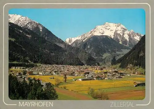 Austria Mayrhofen Zillertal general view
