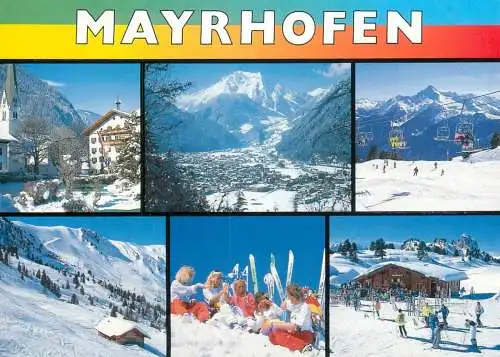 Austria Winter im Mayrhofen Zillertal several views