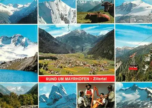 Austria Rund um Mayrhofen Zillertal multi view