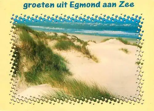 Netherlands Egmond aan Zee beach and dunes