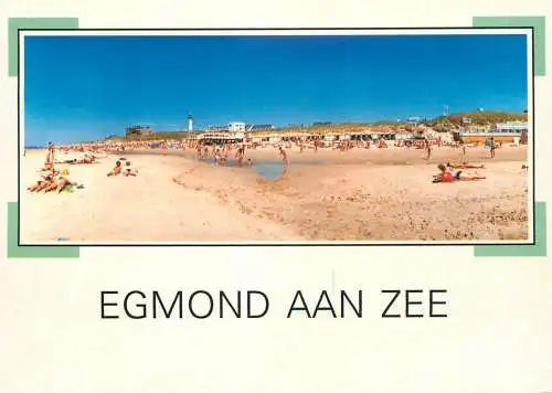 Netherlands Egmond aan Zee beach view