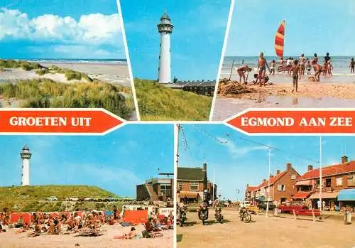Netherlands Groeten uit Egmond aan Zee multi view