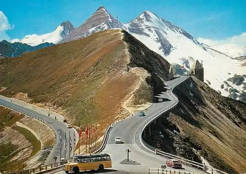 Austria Grossglockner Hochalpenstrasse mountain road