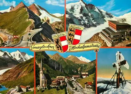 Austria Grossglockner Hochalpenstrasse multi view