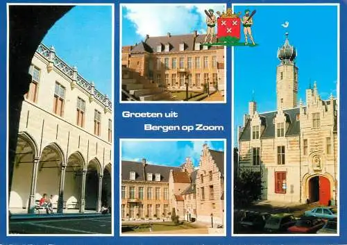 Netherlands Groeten uit Bergen op Zoom different views