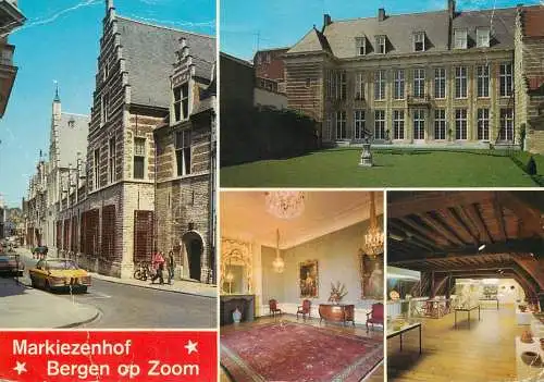 Netherlands Bergen op Zoom Markiezenhof several views