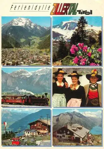 Austria Ferienidylle Zillertal Tirol multi view