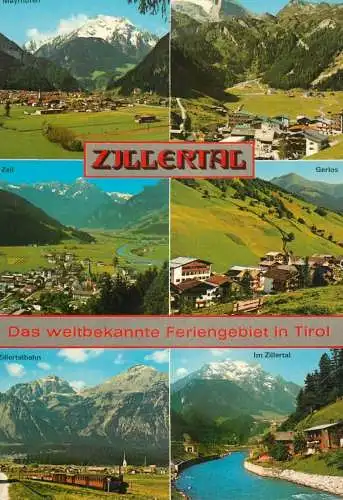 Austria Zillertal picturesque sites and sights