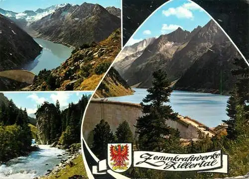 Austria Zillertal Zemmekraftwerke multi view