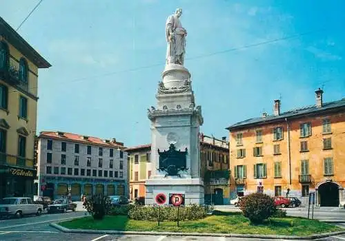 Italy Lago di Como A. Volta monument