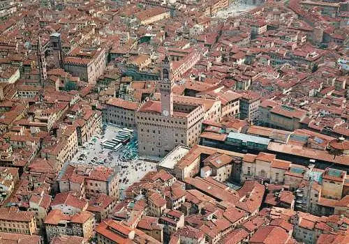 Italy Firenze aerial view