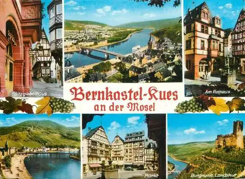 Germany Bernkastel-Kues an der Mosel different views